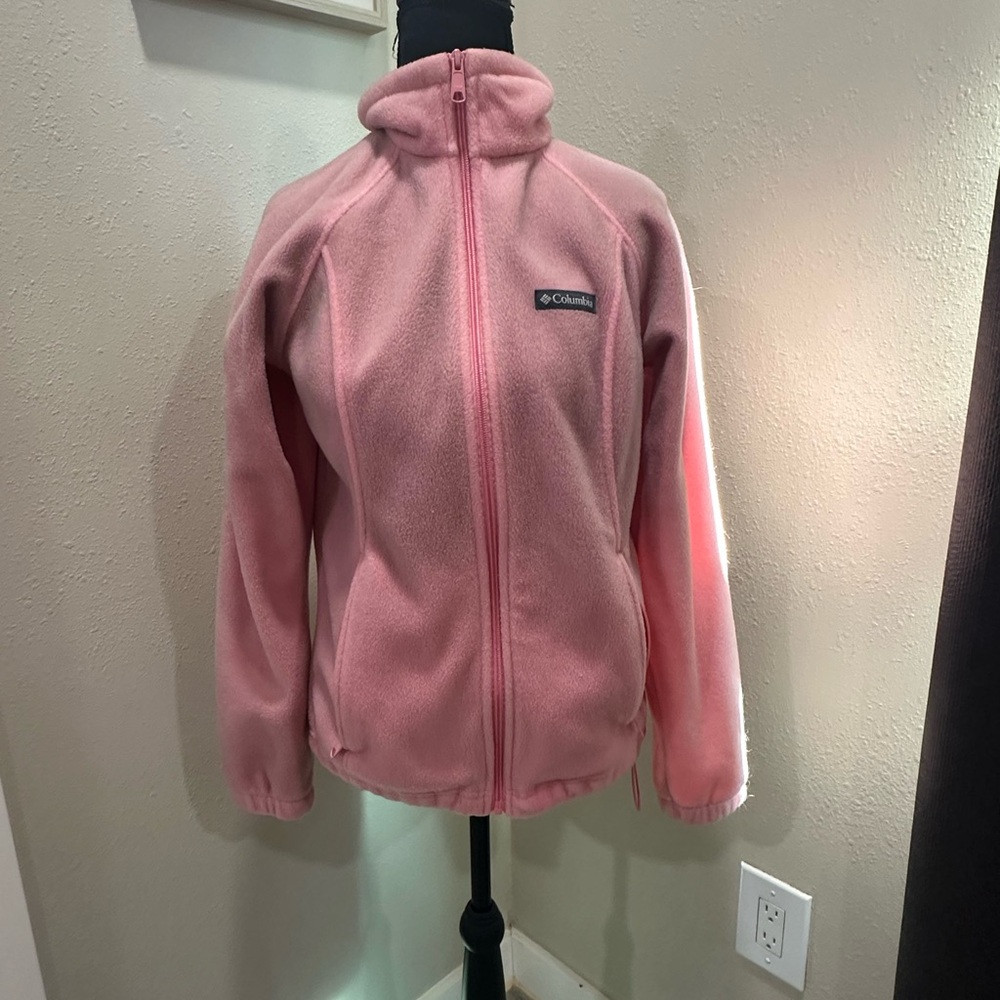pink columbia jacket size small